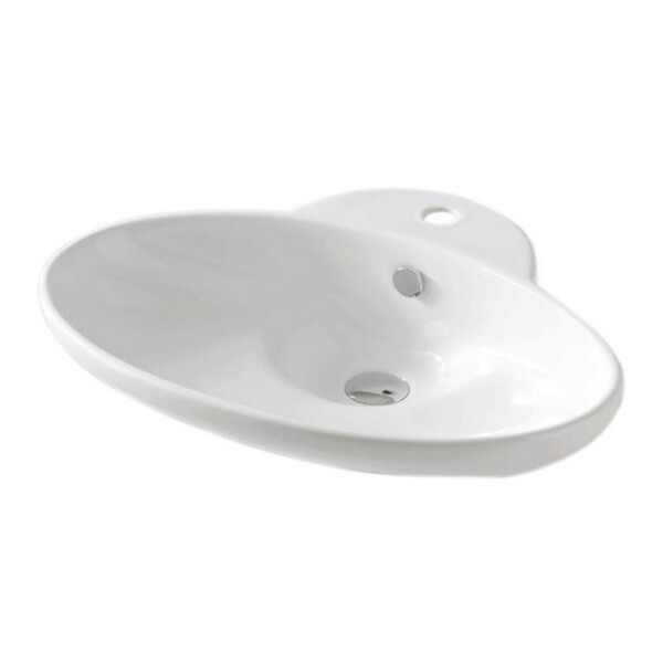 

Умывальник на столешницу ArtCeram Fuori 3, white (TFL0040100)