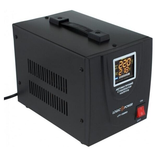 

Стабилизатор напряжения LOGICPOWER LPT-1000 RD
