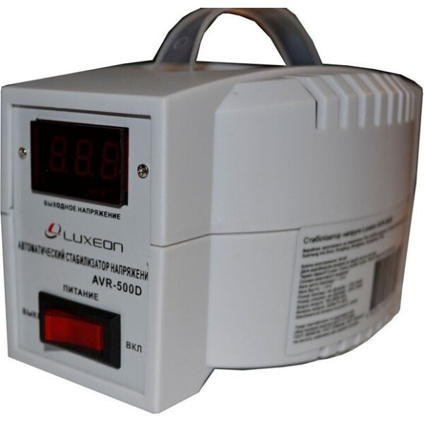 

Стабилизатор напряжения Luxeon AVR-500 D Black