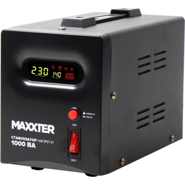 

Стабилизатор напряжения Maxxter MX-AVR-S1000-01