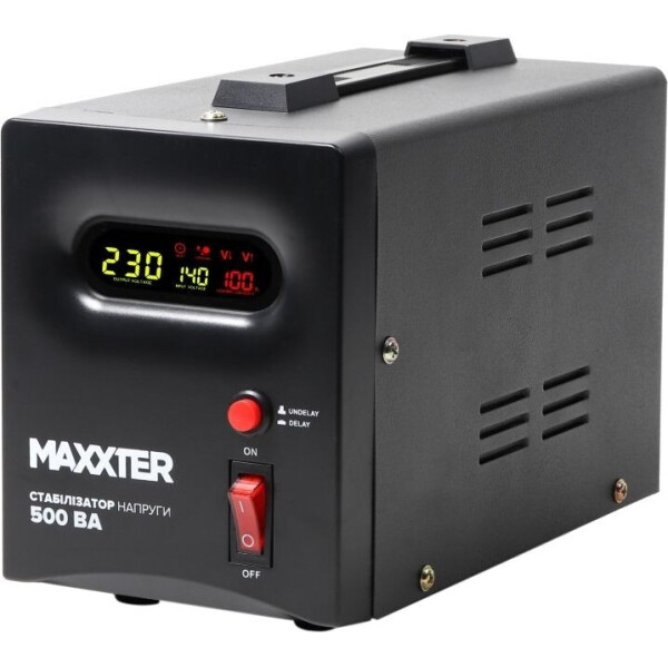 

Стабилизатор напряжения Maxxter MX-AVR-S500-01