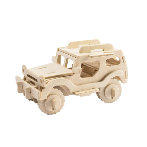

Деревянный 3D конструктор Robotime JP232 Джип