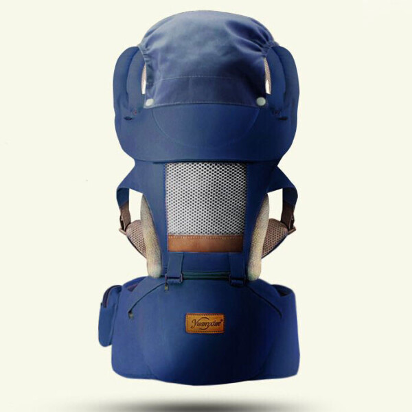 

Эргономичный рюкзак, кенгуру переноска, Хипсит Yuanzixiue Seat baby blue (3 в 1) синий