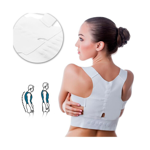 

Магнитный корректор осанки Emson Power Magnetic Posture Support ортопедический, корсет от сутулости S