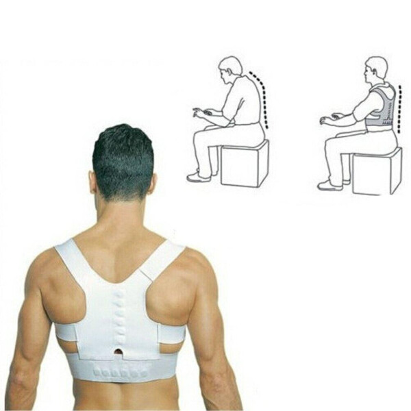 

Магнитный корректор осанки Emson Power Magnetic Posture Support ортопедический, корсет от сутулости XL