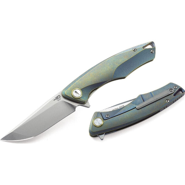 

Туристический нож (складной) Bestech Knife DOLPHIN золотой (BT1707A)