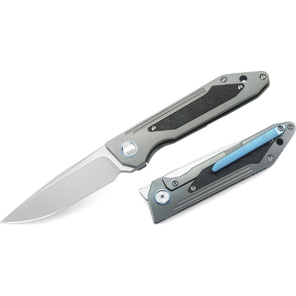 

Туристический нож (складной) Bestech Knife SHINKANSEN серый(BT1803A)