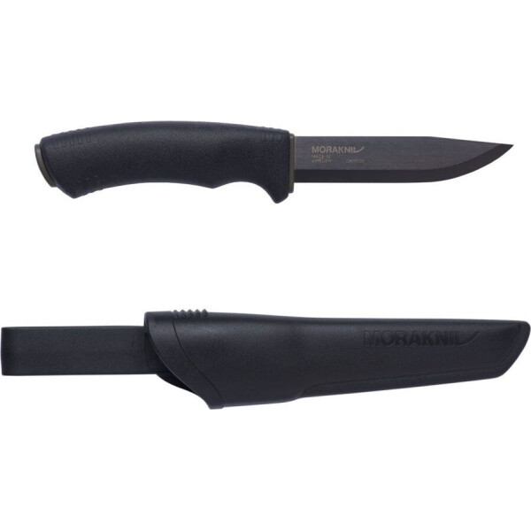 

Туристический нож Morakniv Bushcraft Black Carbon Steel Чорный клинок (12490)