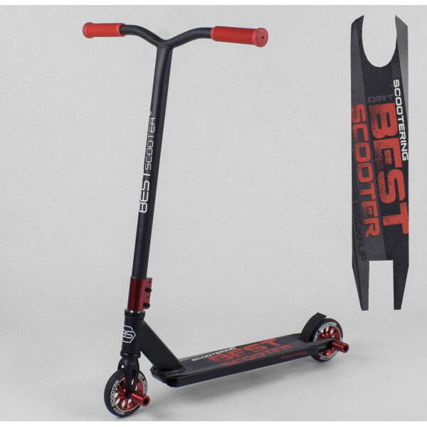 

Самокат трюковый 48952 Best Scooter красный 91405