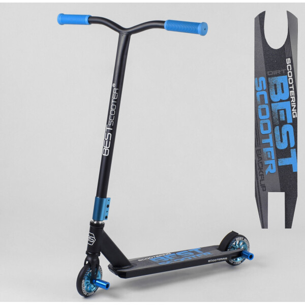 

Самокат трюковый 30690 Best Scooter голубой 91403