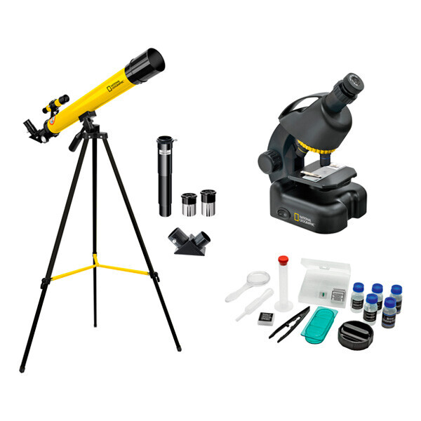 

National Geographic Junior 40x-640x + Телескоп 50/600