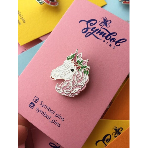 

Значок Symbol pins Лошадь металл