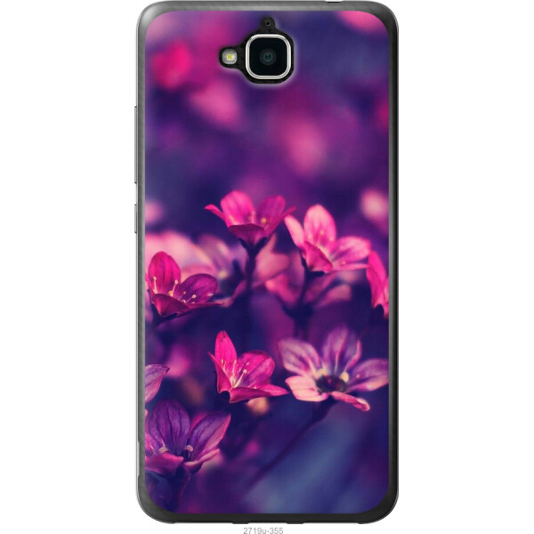 

на Huawei Y6 Pro Пурпурные цветы
