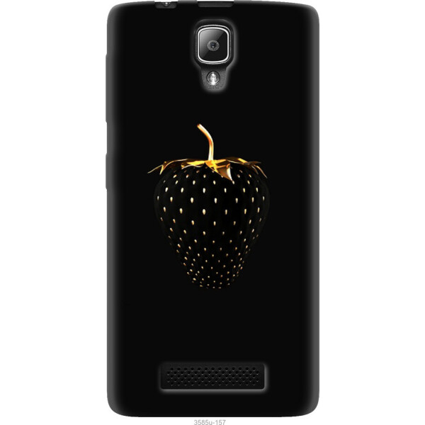 

Чехол на Lenovo A1000 Черная клубника
