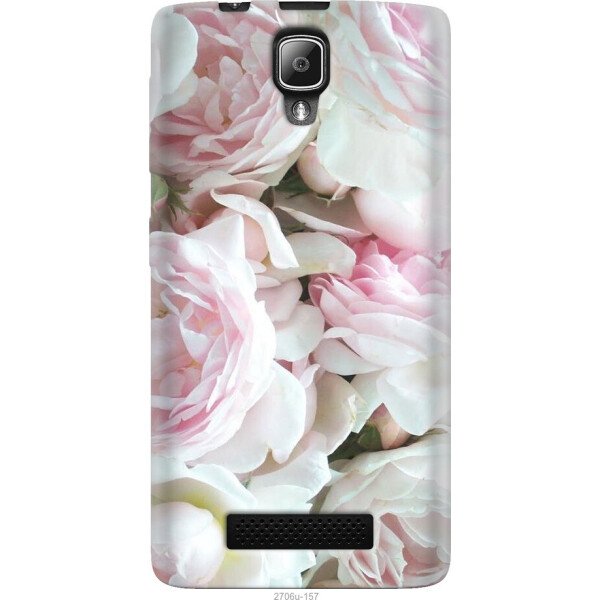 

Чехол на Lenovo A1000 Пионы v2