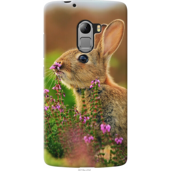 

Чехол на Lenovo A7010 Кролик и цветы