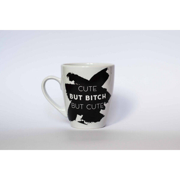 

Чашка Carambol-shop Cute but bitch but cute 320 мл