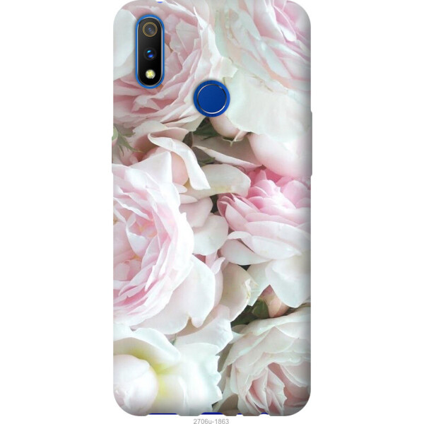 

Чехол на Realme 3 Pro Пионы v2