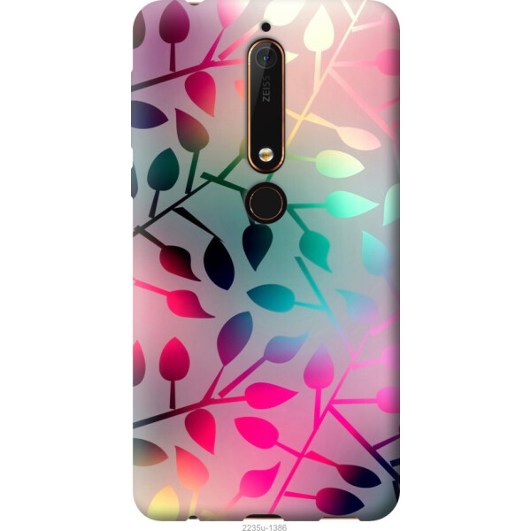 

на Nokia 6 2018 Листья