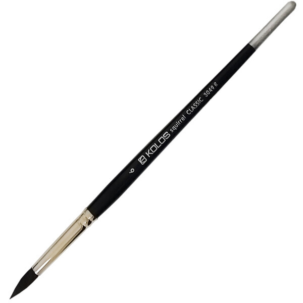 

Белка круглая Classic 3049R, № 6, к.р. кисть KOLOS (4230490R06)