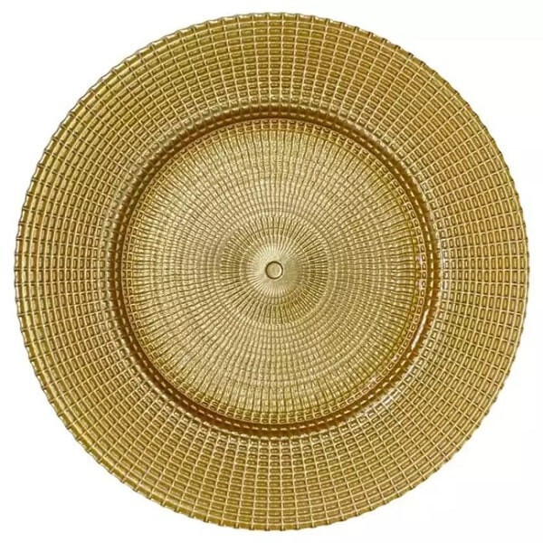 

Подставная тарелка REMY-DECOR Plato Coliseum стеклянная для домашнего декора 33 см