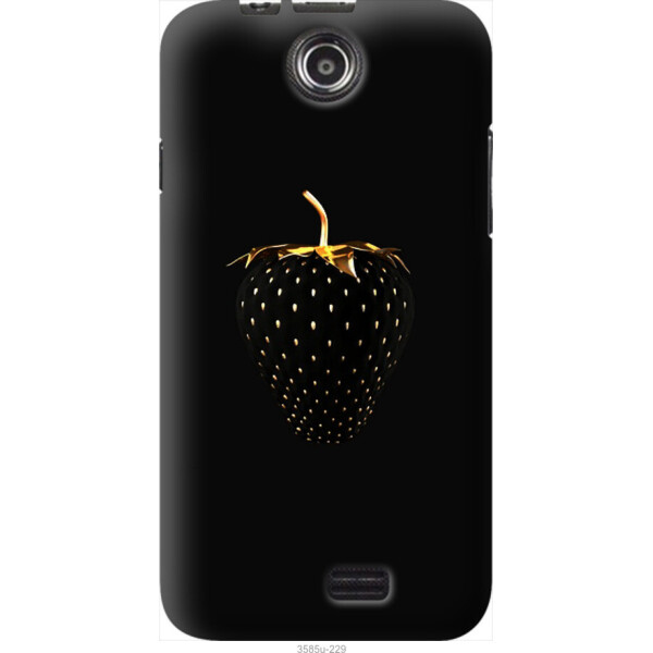 

Чехол на Lenovo A300 Черная клубника