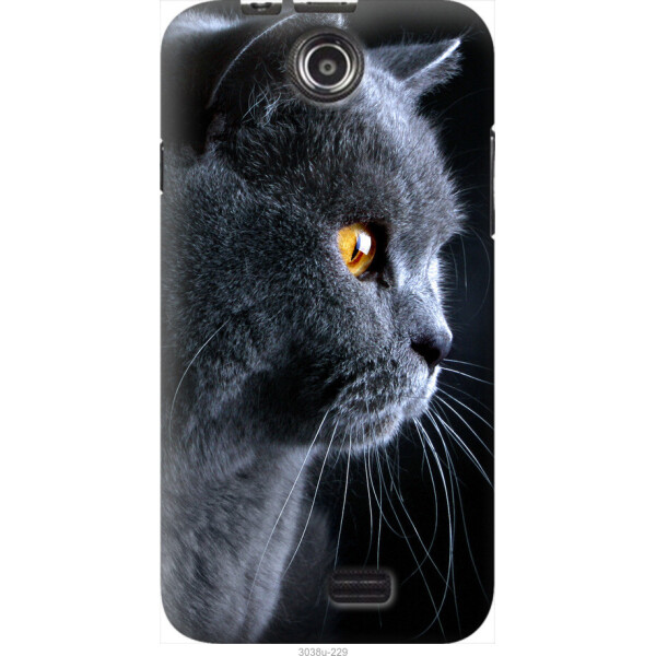 

Чехол на Lenovo A300 Красивый кот