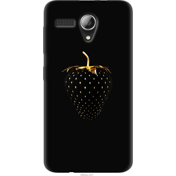 

Чехол на Lenovo A606 Черная клубника