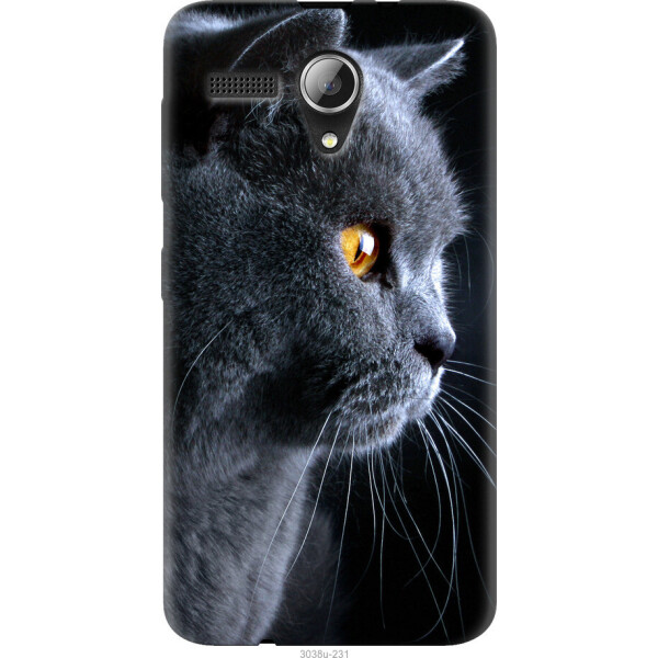 

Чехол на Lenovo A606 Красивый кот