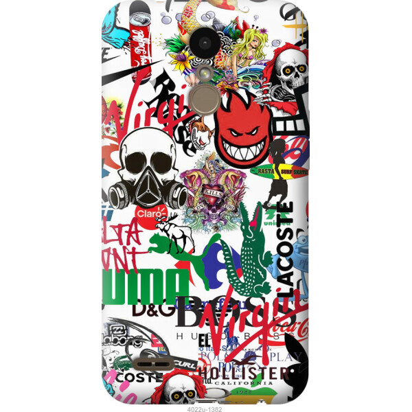 

на LG K10 2018 Many different logos