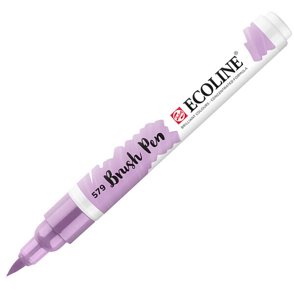 

Пензель-ручка Ecoline Brushpen (579), Пастельний фіолетовий, Royal Talens (11505790)