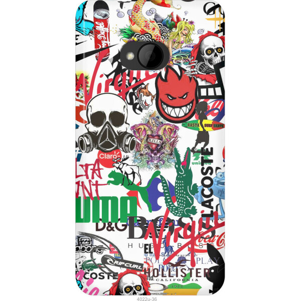 

на HTC One M7 Many different logos