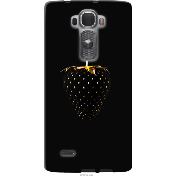 

Чехол на LG G Flex2 Черная клубника
