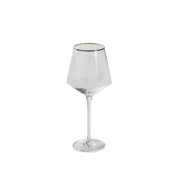 

Бокал REMY-DECOR Arctic Air 500 мл прозрачный с золотым ободком по краю для белого вина фужер для дома кафе
