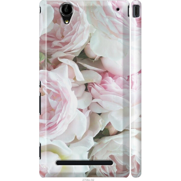 

на Sony Xperia T2 Ultra Dual D5322 Пионы v2