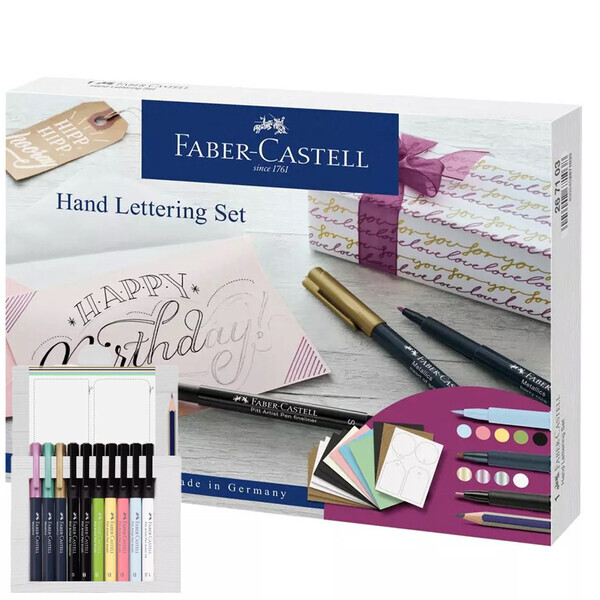 

Набор ручек Faber-Castel РІТТ LETTERING 12 шт (31355)