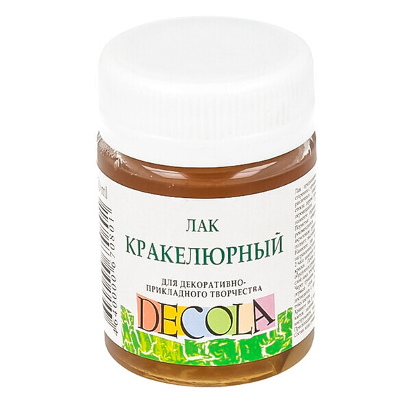 

Лак кракелюрный ДЕКОЛА, 50мл (352153)