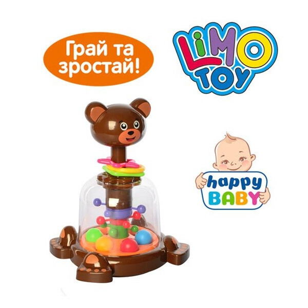 

Юла LIMO TOY SL83012-13-14 Мишка