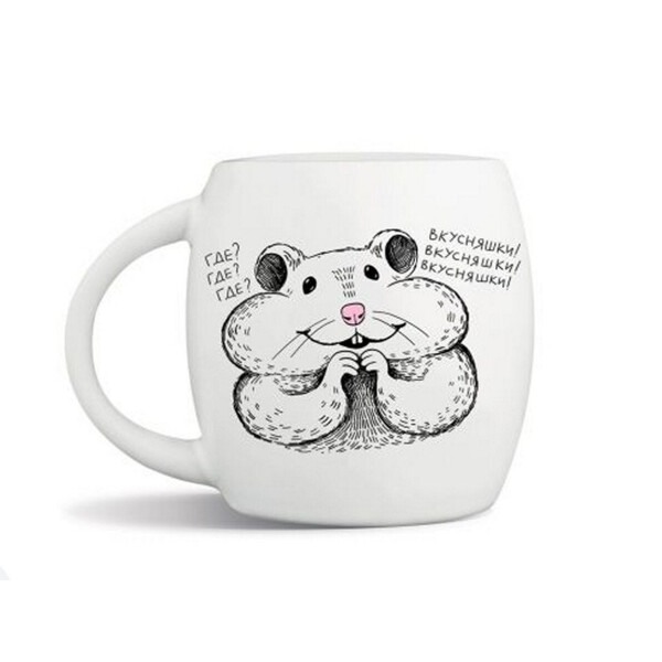 

Чашка Orner Store Хомяк 350 мл
