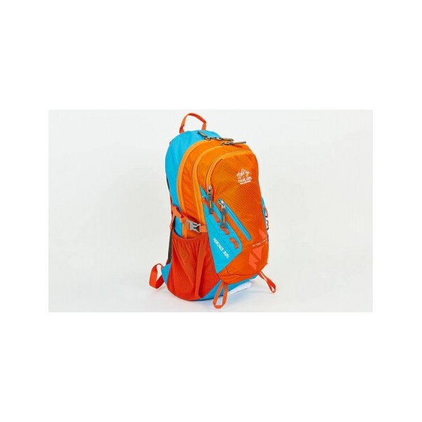 

Рюкзак спортивный с жесткой спинкой COLOR LIFE V-32л TY-1954 Голубой-оранжевый