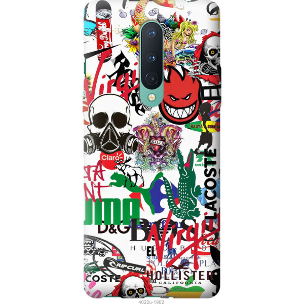 

на OnePlus 8 Many different logos