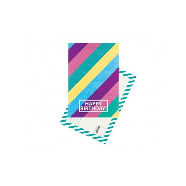 

Открытка Happy Birthday 2018