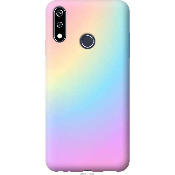 

Чехол на LG W10 Радуга 2