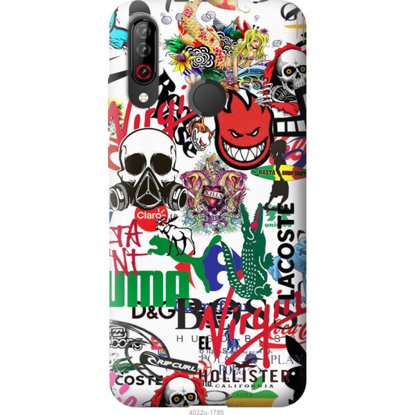 

на LG W30 Many different logos
