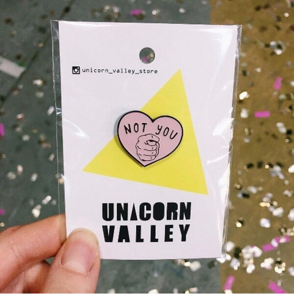 

Значок Unicorn Valley store Not you, Счастья Здоровья