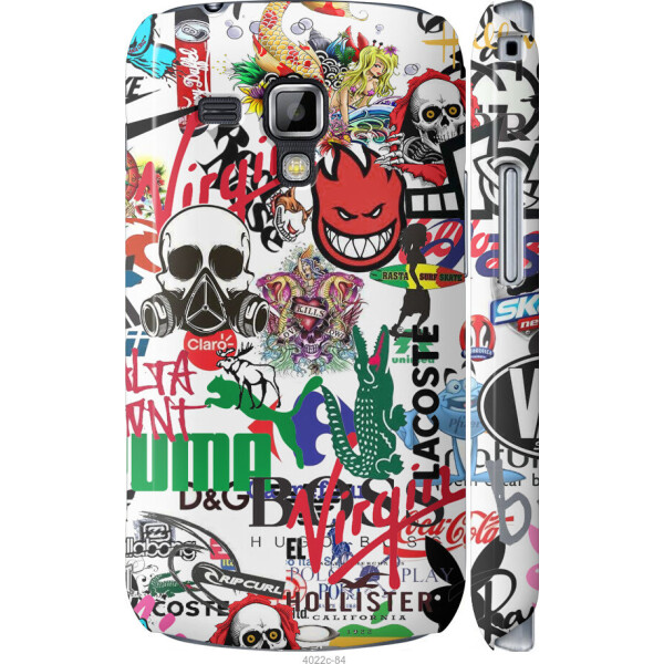 

на Samsung Galaxy S Duos s7562 Many different logos