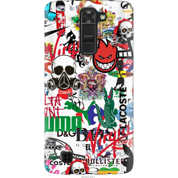 

на LG K7 Many different logos