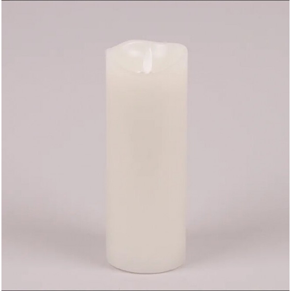 

Свеча LED белая Flora D-7,5 см. H-20,5 см. 26158