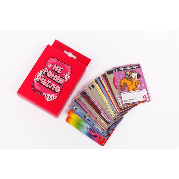 

Настольная игра Не роняй мыло Fun Games Shop Размер коробки9 х 12 х 3 см