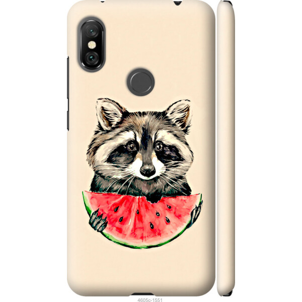 

на Xiaomi Redmi Note 6 Pro Енотик с арбузом